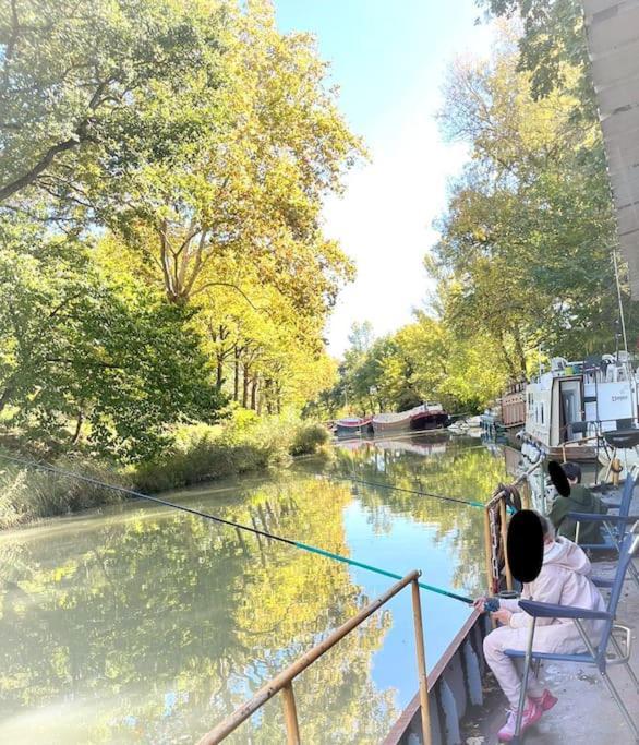 Insolite Peniche Amazonie Canal Du Midi Gardouch Exterior foto